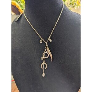Vintage cookie Lee‎ pendant necklace